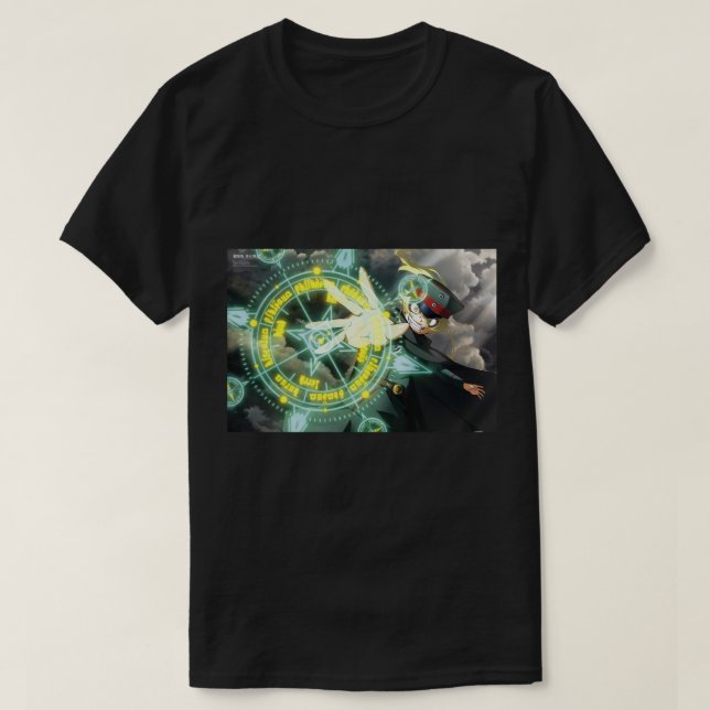 T-shirt Youjo senki Saga de Tanya le mal (Design devant)