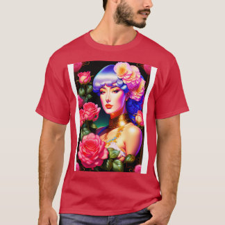 T-shirt Young Agatha Christie Retro Art