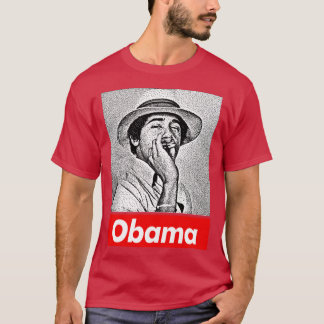 T-shirt Young Barack Obama 8 bits