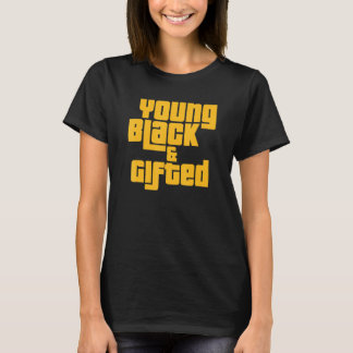 T-shirt Young Black Ed African Pride Black History