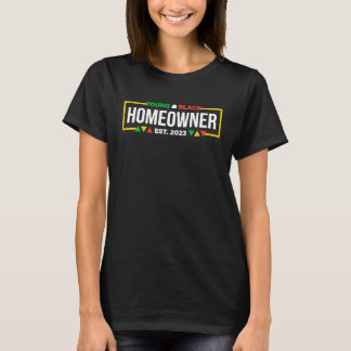 T-shirt Young Black Homeowner 2023 New Homeowner Housewar