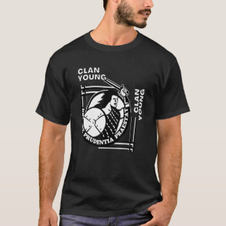 T-shirt Young Clan Gaelic Motto Swordsman