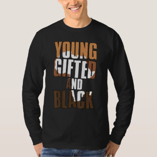 T-shirt Young ed And Black Girl  Melanin Queen Girls Kids