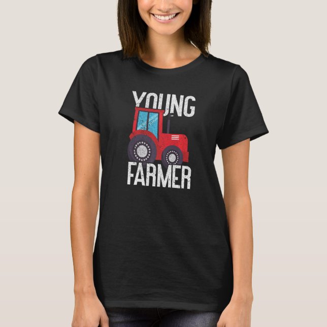 T-shirt Young Farmer Local Farm   Young Farmer (Devant)