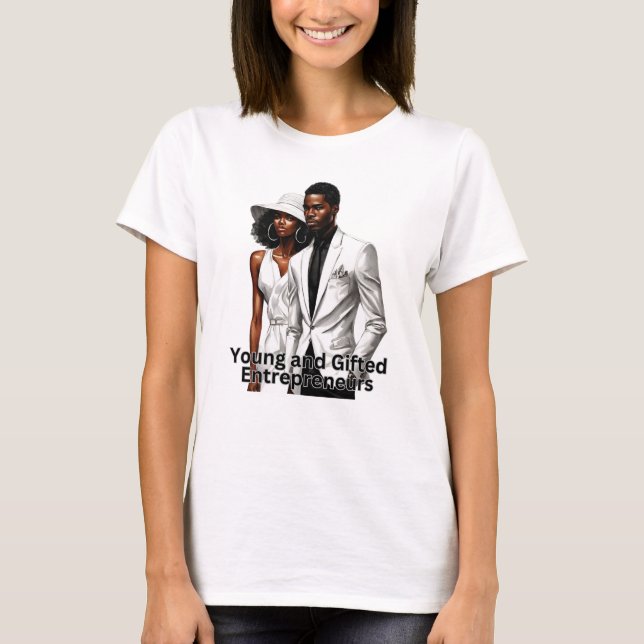 T-shirt Young Gifted Entrepreneurs cadeau d'affaires T-shi (Devant)