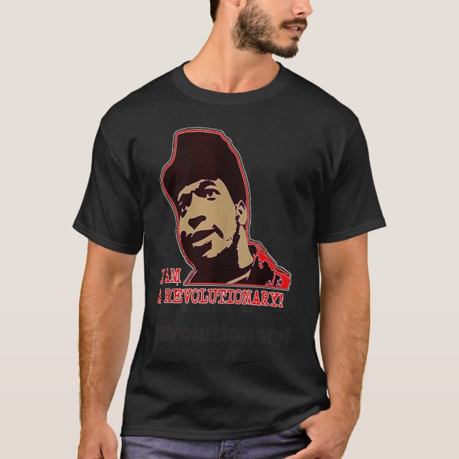 T-shirt Young Revolutionary Brother In Chicago 1969 Commun (Devant)