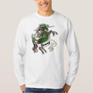 T-shirt Young Tartan Unicorn