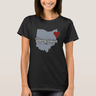 T-shirt Youngstown Ohio OH City State USA mignon Souvenir