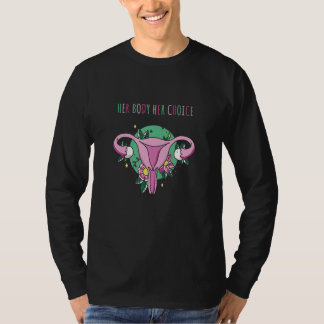 T-shirt Your Body Your Choice Feminine Rights Of Women