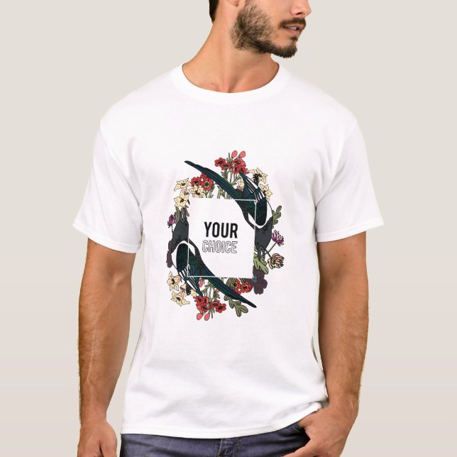 T-shirt your choice an amazing design  (Devant)
