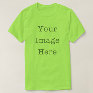 T-shirt Your Image Here Customizable Personalized Lime