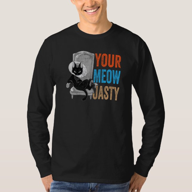T-shirt Your Meow-Jasty - Funny Cat Jokes - Animal Pet Lov (Devant)