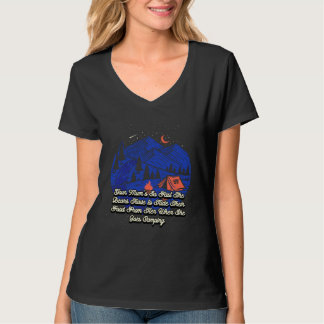 T-shirt Your Mums So Fast Camping Mom Camper Mother Funny 