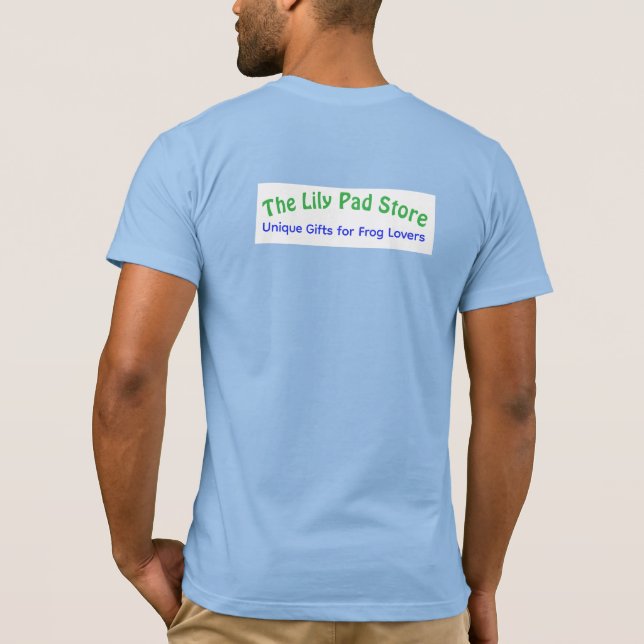 T-shirt Your Pad or Mine - Men's Baby Blue (Dos)