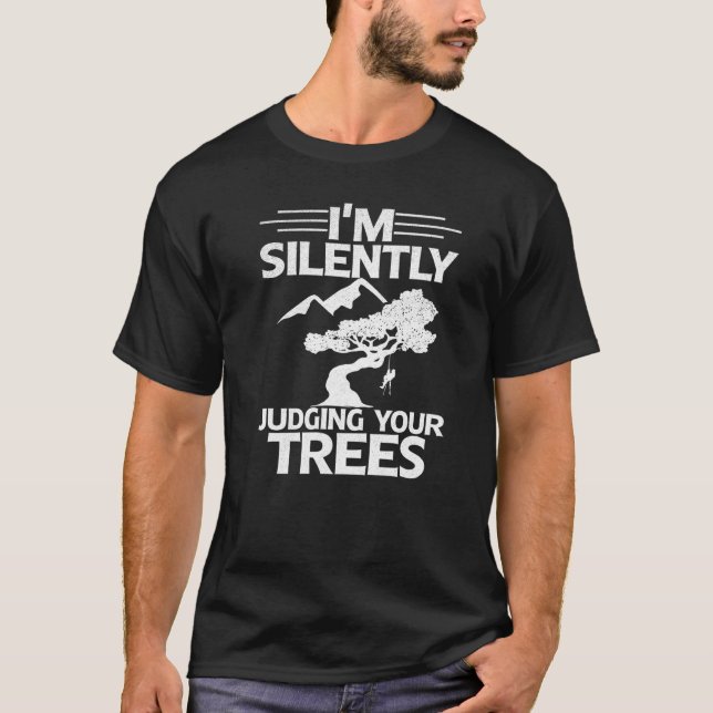 T-shirt Your Trees Arborist Lumberjac (Devant)