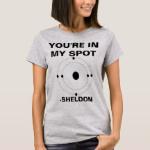 Your'e dans ma chemise de Sheldon de tache