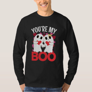 T-shirt You're My Boo Ghost with heart for Valentine's Day