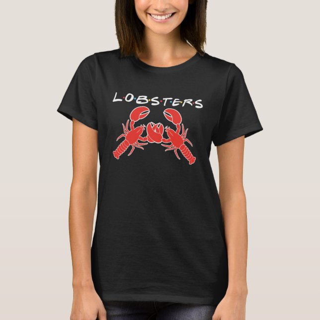 T-shirt You're My Lobster He's My Lobster (Devant)