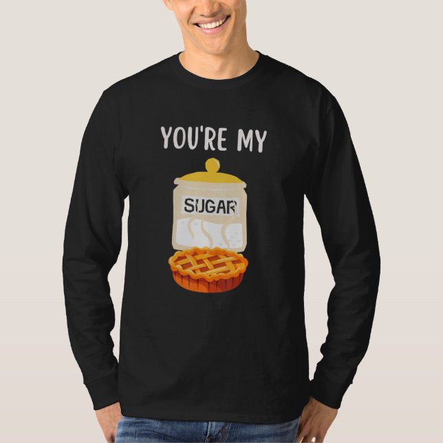 T-shirt You're My SUGAR PIE   Valentine's Day (Devant)