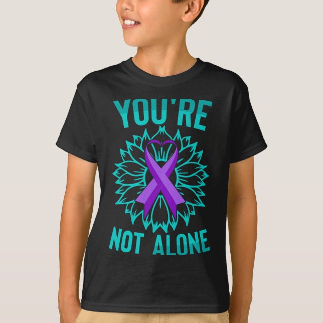 T-shirt Youre Not Alone Premium  (Devant)