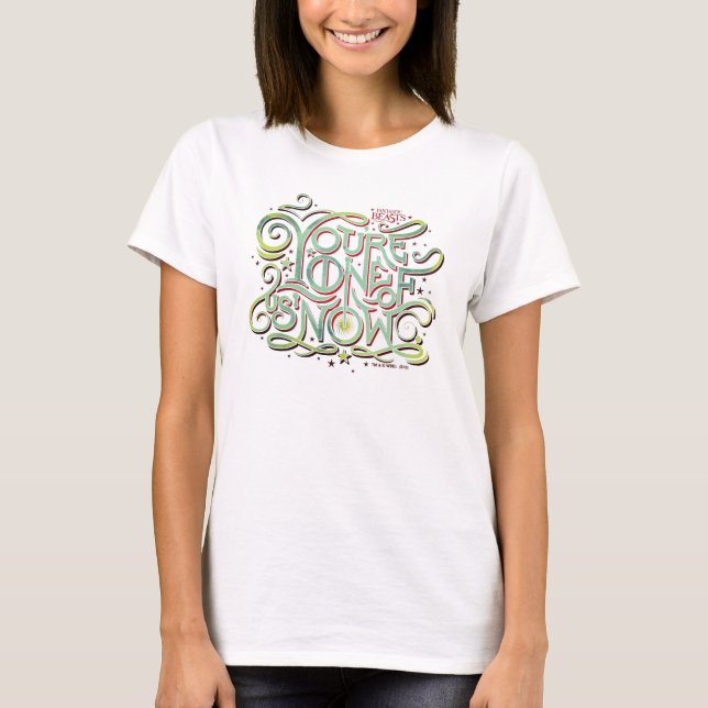T-shirt You're One Of Us Now Green Graphic (Devant)
