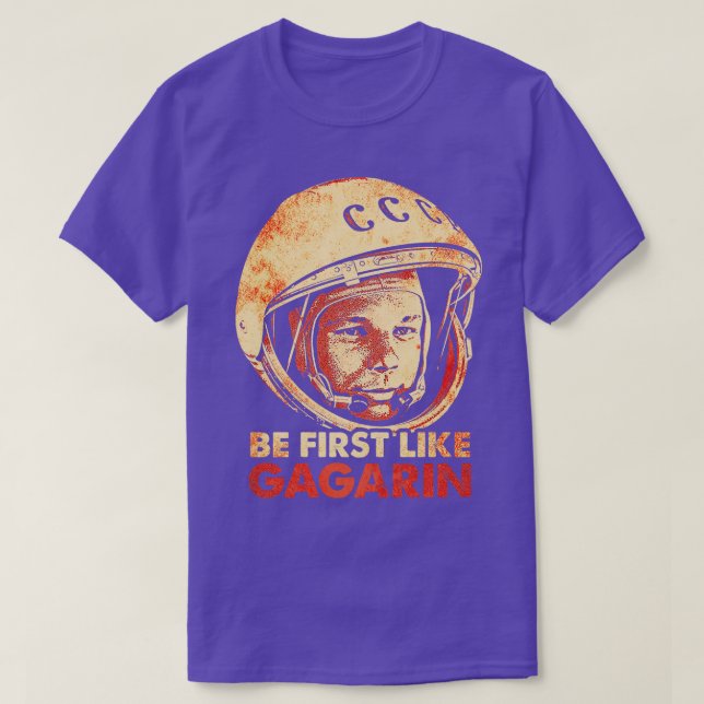 T-shirt Youri Gagarine astronaute soviétique 4 (Design devant)
