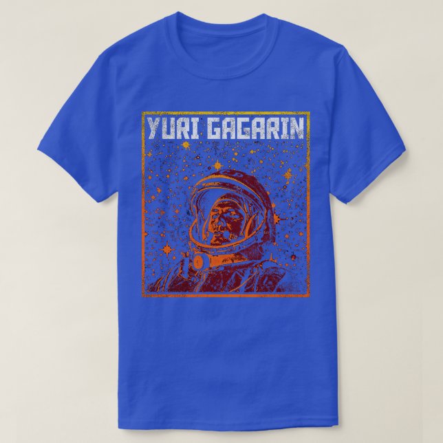 T-shirt Youri Gagarine astronaute soviétique 5 (Design devant)