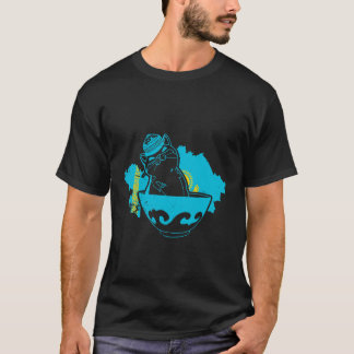 T-shirt Yourte République du Kazakhstan Qazaqstan drapeau 