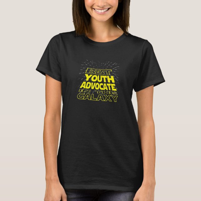 T-shirt Youth Advocate  Cool Galaxy Job (Devant)