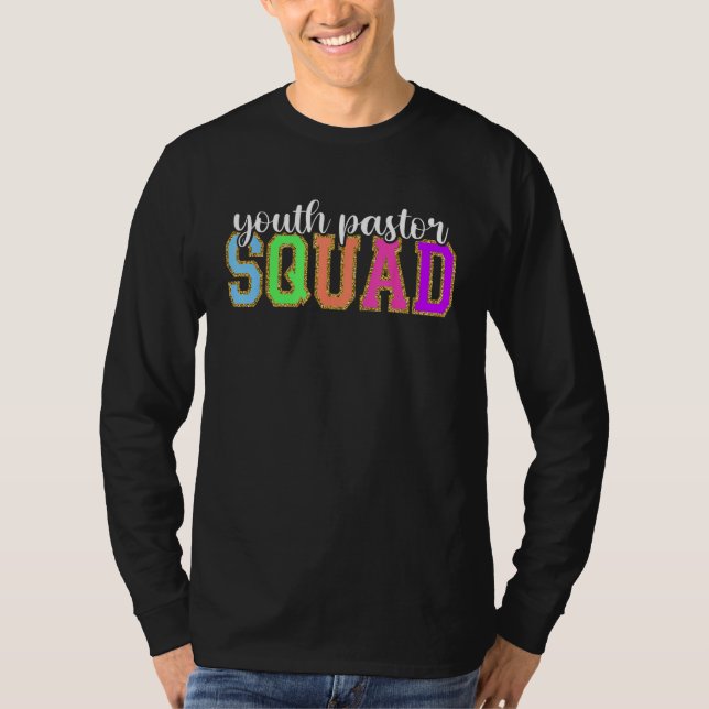 T-shirt Youth Pastor Squad  Back to School Worker Apprecia (Devant)