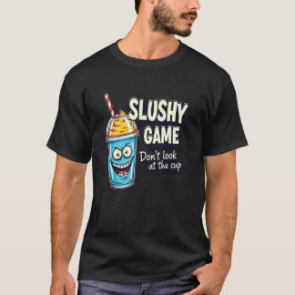 T-shirt Youthful Silly Game Casual Graphic Don't Look Slus
