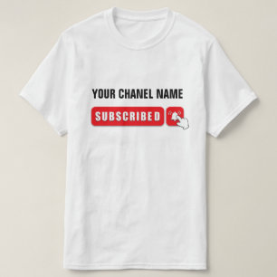 T-shirt YouTube Subcribe man T-Shirts.