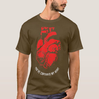 T-shirt Youve Capturé Mon Coeur Couples Halloween Anatomiq