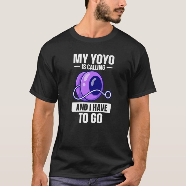 T-shirt YoYo Mon Yo-Yo Appelle Premium (Devant)