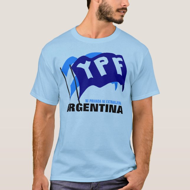 T-SHIRT YPF ES ARGENTINE ! (Devant)