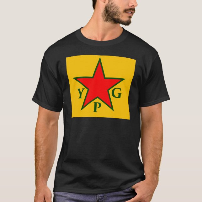 T-shirt ypg-ypj aa (Devant)