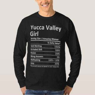 T-shirt YUCCA VALLEY GIRL CA CALIFORNIA  City Home Roots