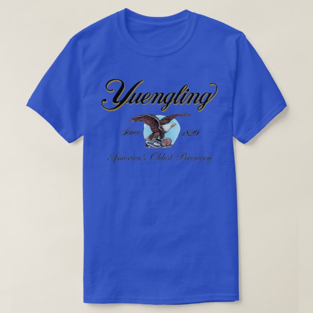 T-shirt Yuengling Brassage Baseball T (Design devant)