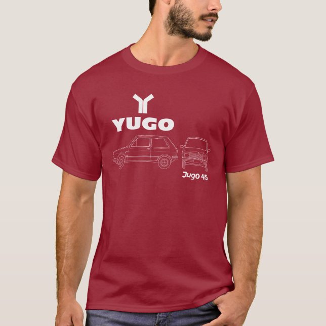 T-SHIRT YUGO 45 (Devant)