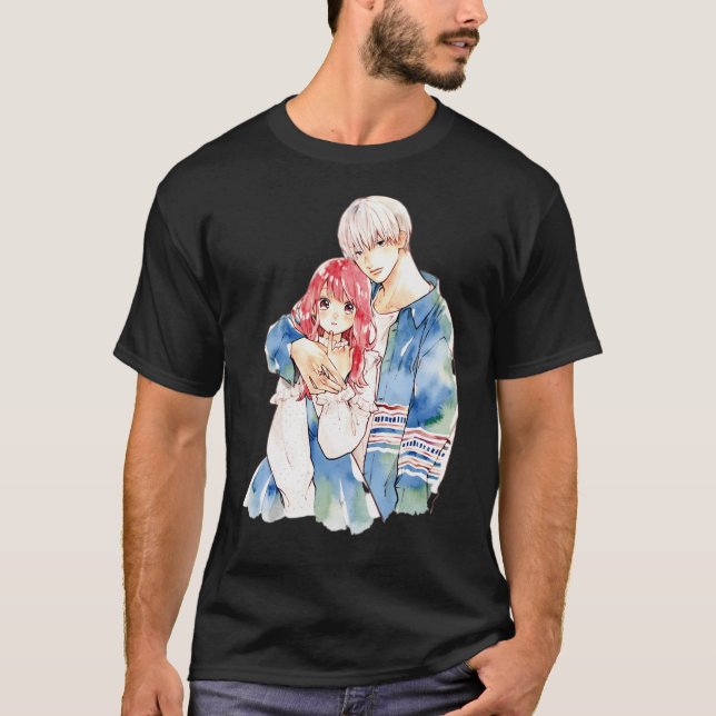 T-shirt Yuki Et Itsuomi - Un Signe D'Affection / Yubisaki (Devant)
