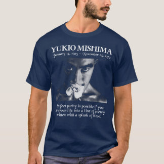 T-shirt Yukio Mishima vintage girl