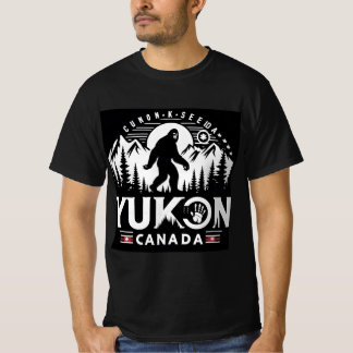T-shirt Yukon Canada Bigfoot