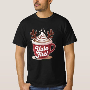 T-shirt Yule Fuel • Noël au cacao et au café cosy