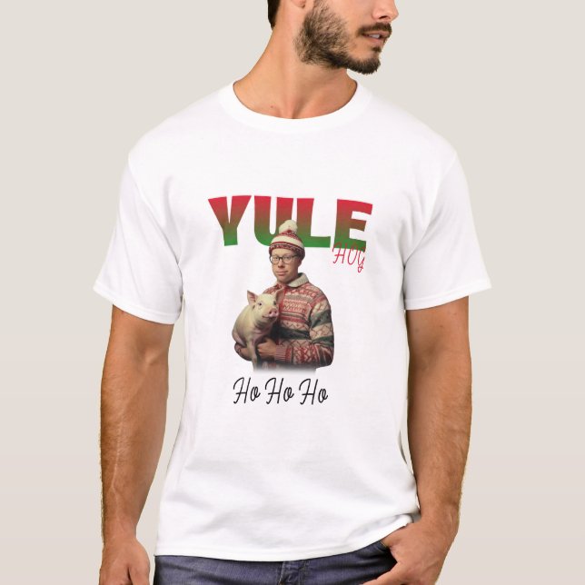 T-shirt Yule Hog Arkansas Razorback (Devant)