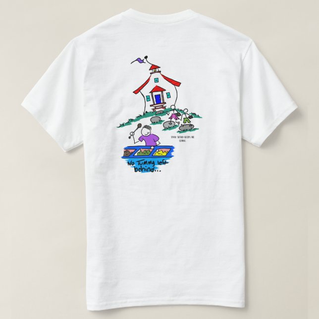 T-shirt Yum-Yum mange 3 (Design dos)