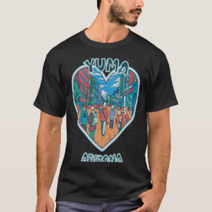 T-shirt Yuma En Arizona Voyager Souvenir Coeur