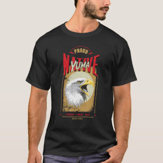 T-shirt Yuma Native American Eagle Spirit Vintage Honor