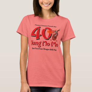 T-shirt Yung aucun quarantième anniversaire de MOIS