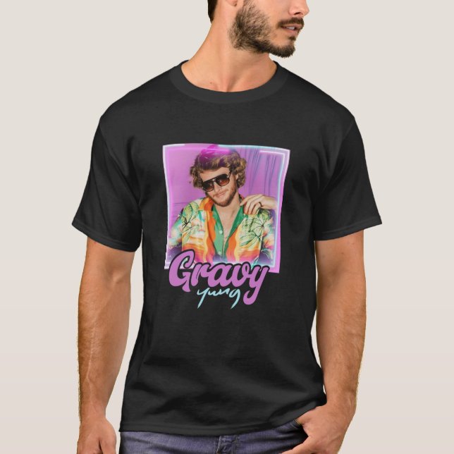 T-shirt Yung Gravy gift vintage friends retro (Devant)