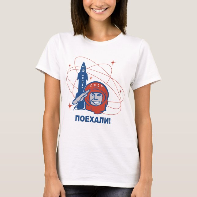 T-shirt Yuri Gagarin (Devant)